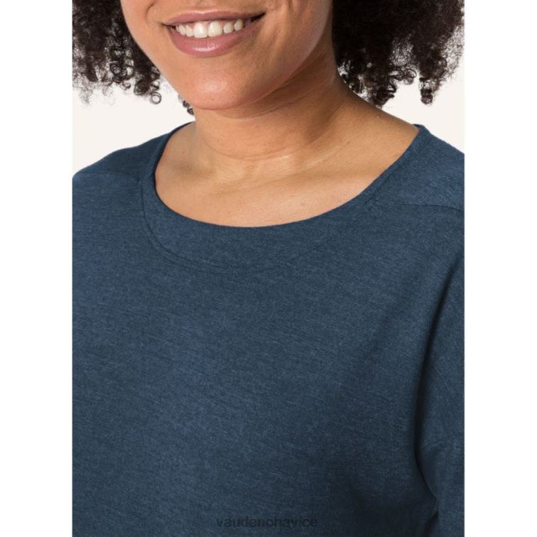 VAUDE 6FF4J782 oblečenie temné more ženy Neyland 3/4 tričko