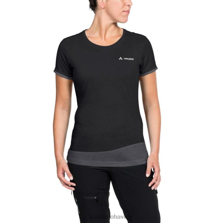 VAUDE 6FF4J854 oblečenie čierna ženy sveit tričko