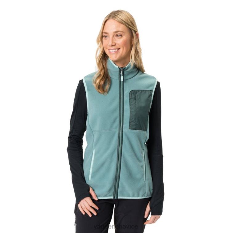 VAUDE 6FF4J903 oblečenie prašný mach ženy fleecová vesta rosemoor