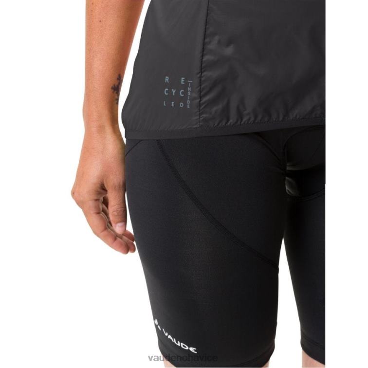 VAUDE 6FF4J908 oblečenie čierna ženy veterná vesta matera