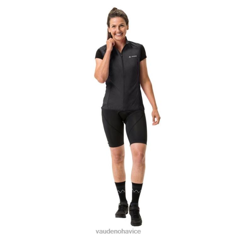 VAUDE 6FF4J908 oblečenie čierna ženy veterná vesta matera