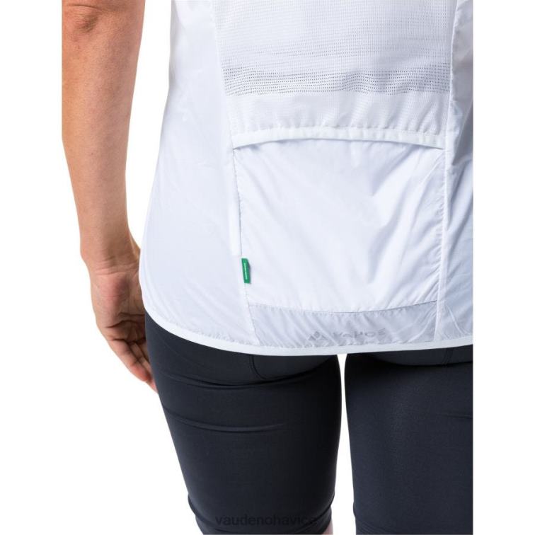 VAUDE 6FF4J910 oblečenie biely ženy veterná vesta matera