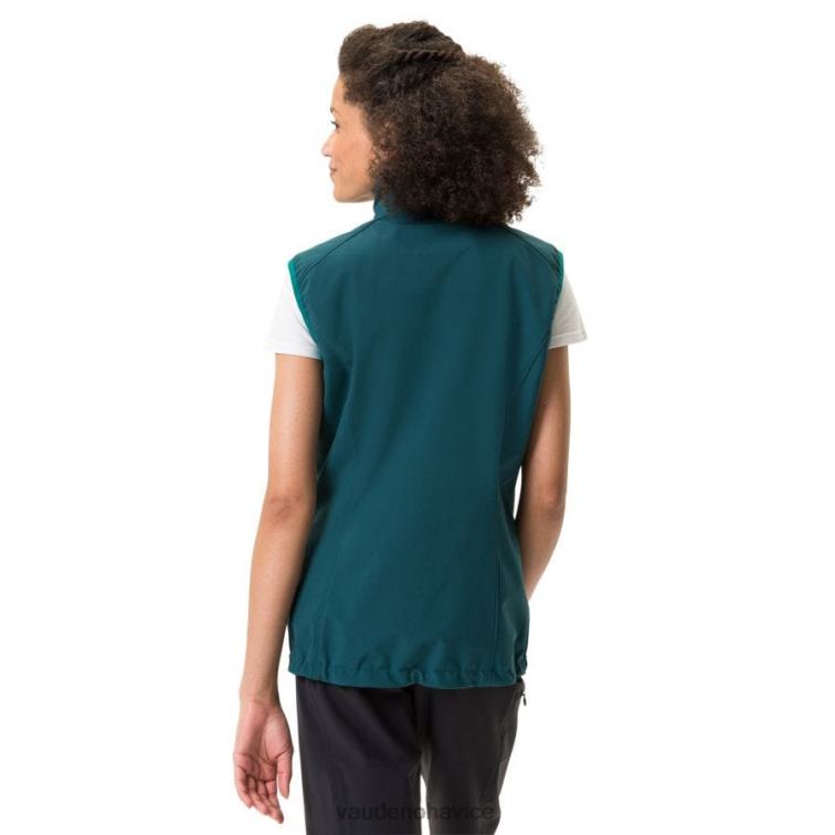 VAUDE 6FF4J917 oblečenie kačica zelená ženy hurikán III vesta