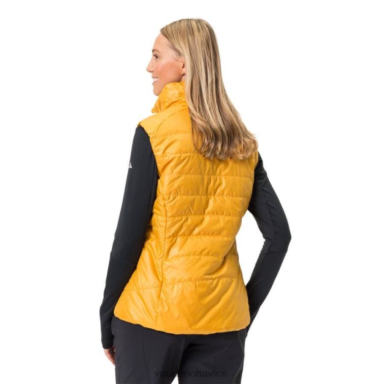 VAUDE 6FF4J936 oblečenie spálená žltá ženy Moena vystužená outdoorová vesta