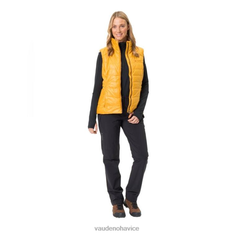 VAUDE 6FF4J936 oblečenie spálená žltá ženy Moena vystužená outdoorová vesta